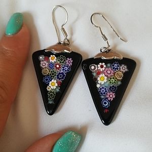 Murano Millefiori earrings